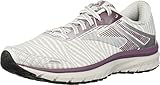 Brooks Women's Adrenaline GTS 18 White/Purple/Grey 9.5 B US B (M)