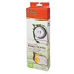 Zilla Reptile Habitat Lighting & Terrarium Heat Power Center, Analog