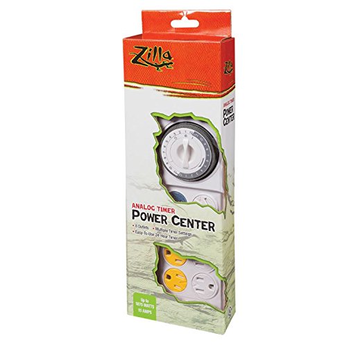 UPC 096316680241, Zilla Reptile Habitat Lighting &amp; Terrarium Heat Power Center, Analog