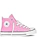 Converse Chuck Taylor All Star Canvas High Top Sneaker, Pink, 1.5 M US Little Kid