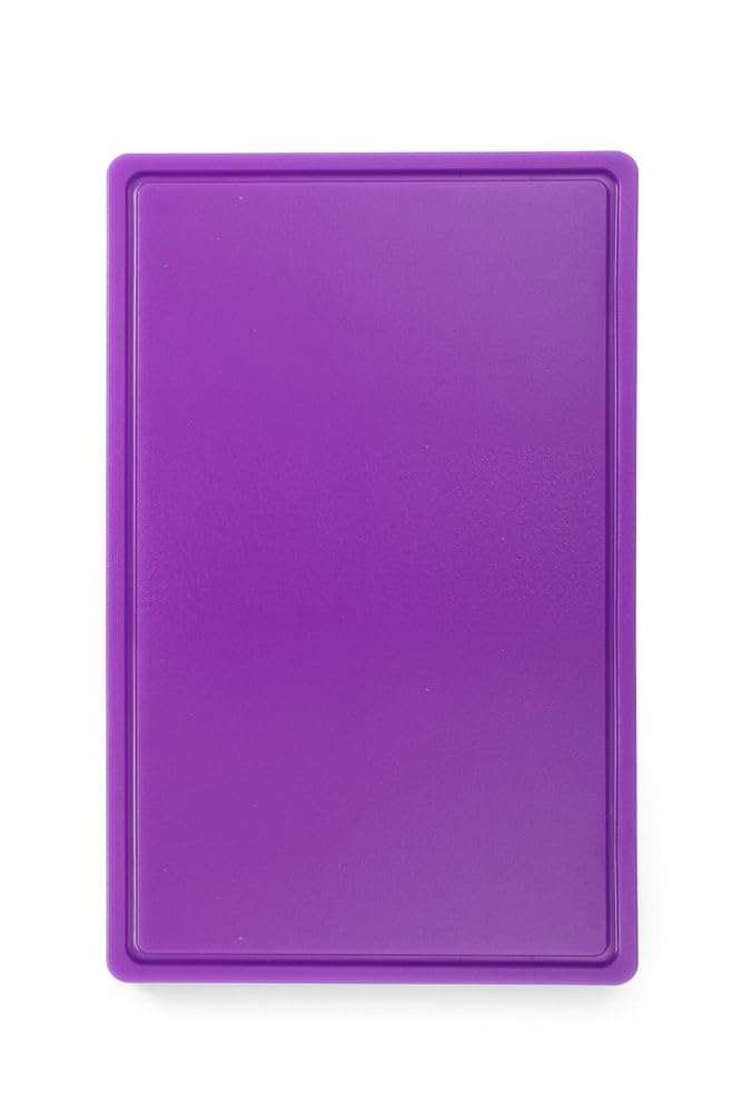 HENDI Cutting board HACCP Gastronorm 1/1, purple, 530x325x(H)15 mm