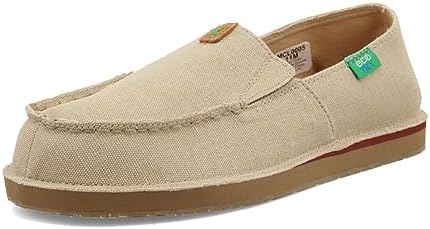 Paul Fredrick Cream and Tan Leather Slip-On Loafers Harold Penny Loafer - Tan – Paul Fredrick main image 3