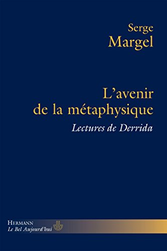 L' avenir de la métaphysique