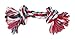 Aspen/Booda Corporation DBX50774 2-Knot Rope Bone Dog Toy, X-Large, Assorted