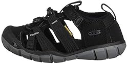 KEEN Seacamp 2 CNX Closed Toe Sandals, Black/Steel