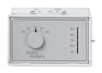 Emerson Low V Mechanical Tstat, 50 to 90F, White: Amazon.com