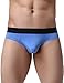 sandbank Men Sexy Bulge Pouch Open Crotchless Briefs Underwear Thongs Jockstrap(US L = Asian Tag XL, 4 Pack-Mix Color #1)