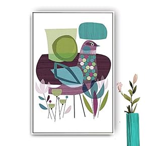 Framed for Living Room Bedroom Abstract House for