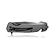 KUBEY B103V Camping Folding Knife with Clip Tanto Stainless Steel Blade Thumb Stud Opening Multipurpose Tool Knives for Outdoor Tactical Rescue and Self-defense (B103V)
