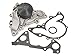 Evergreen TBK259VCT 95-05 Chrysler Dodge Mitsubishi 2.5 3.0 SOHC 6G72 6G73 Timing Belt Kit Valve Cover Gasket Water Pump