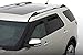 Auto Ventshade [AVS] In-Channel Rain Guards for 2011 - 2019 Ford Explorer | Window Vent Visors, 4 pcs. - Smoke | 194293
