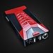 Brightech - SCORPION Portable Car Battery Jump Starter with SmartJump Technology - 10000 mAh Handheld Jump Box and Battery Charger for Electronics and Mobile Devices with Carrying Case - Crimson Red