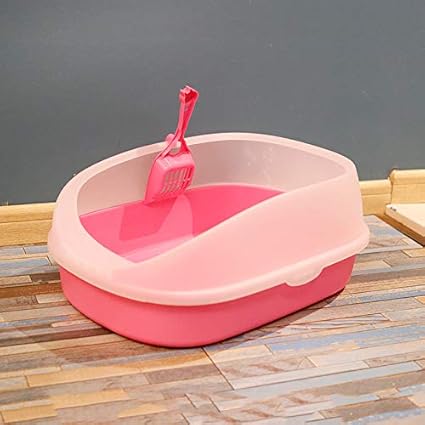 CJDCJ Halbgeschlossene Katzentoilette Zum Versand Von Katzenstreuschaufel Katzentoilette