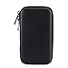 BOVKE Hard PU Shockproof Carrying Case Storage Organizer, Black