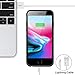 Battery Case for iPhone 8/7, [6000mAh] QTshine Protective Portable Charging Case Rechargeable Extended Battery Pack for Apple iPhone 8&7(4.7') Backup Power Bank Cover - Black