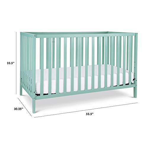 DaVinci Union 4in1 Convertible Crib in Lagoon, Greenguard Gold Certified Pricepulse