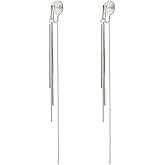 LIGHT RAIN Clip-On Earrings, All-Day Wear Gold & Silver Plated Stud, Hoop, Dangle Design Jewelry for Non-Pierced Ears