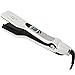 XHI Professional Works X-Steam Pro Flat Iron & Straightener, Optic White, Ceramic Flat Iron Hair Styler with Removable Teeth Comb, Digital LED Display and 5 Heat Settings