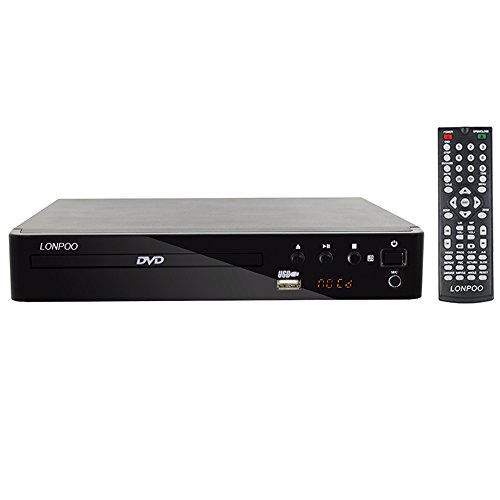 Lonpoo 2.0ch compact hd dvd player cd player all region…