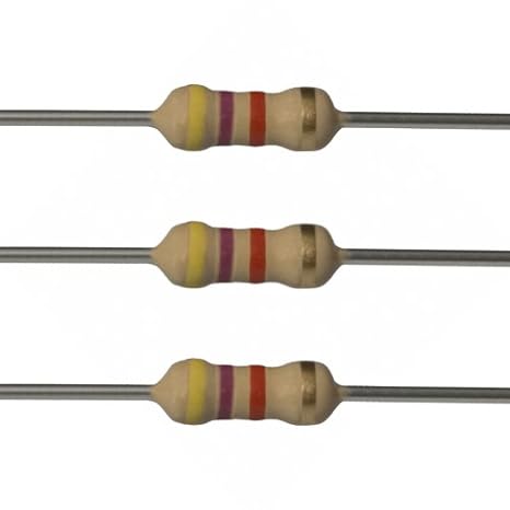 E Projects 10ep5124k70 4 7k Ohm Resistors 1 2 W 5 Pack Of 10 Amazon Com Industrial Scientific