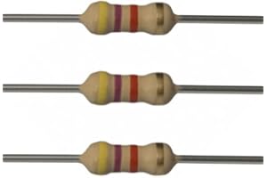 E-Projects 10EP5144K70 4.7k Ohm Resistors, 1/4 W, 5% (Pack of 10)