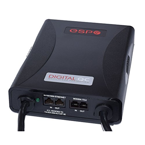 ESP Digital QC Surge Protector/Noise Filter - D5141NT - 120 Volt, 20 Amp with NEMA 5-20 Connectors