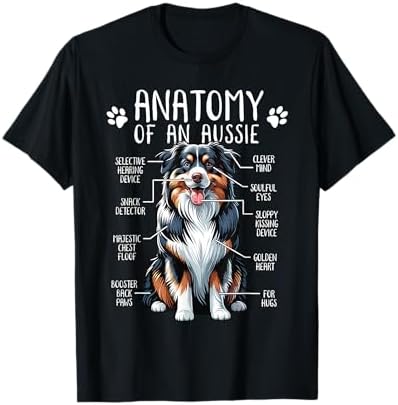 Amazon.com: Australian Shepherd Shirt - Vintage Retro Aussie Dog T