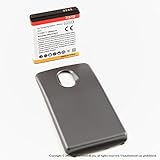 YN4L® 3800mAh extended battery for Samsung Galaxy Nexus i515 Verizon + Black cover
