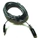 Hanvex HDCA6 6 ft 1.3mm x 3.5mm DC Power Adapter Extension Cable, 20AWG, for 5V Indoor Wireless IP Camera, Foscam, Tenvis, and more