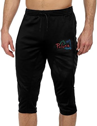 Funny Sunshine Polska Fashion Leisurely Jogger Pants For Men Black