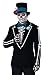 California Costumes Men's El Novio Muerto, Black/Turquoise, X-Large