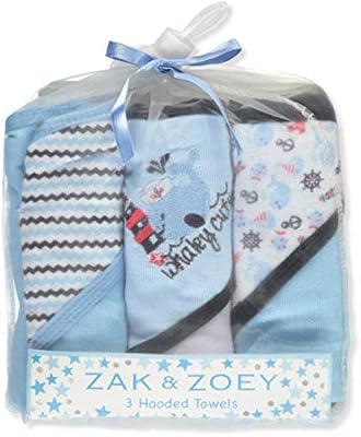 zak and zoey hooded towels