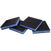 Diversitech MP4-E E.V.A. Anti-Vibration Pad, 4" x 4" x 7/8" Pack of 4