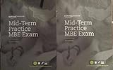 Mid-Term Practice MBE Exam Questions and Answers (2 books) (Kaplan Bar Review)