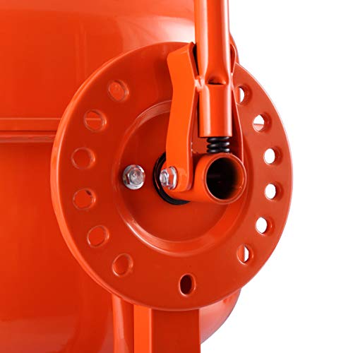 2-1/5 Cu Ft Electric Concrete Cement Mixer Mortar Mixing Stucco Seeds Portable Barrow Machine