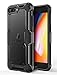 iPhone 8 Plus Case, iPhone 7 Plus Case, Anker Shield+ Case Dual Layer Heavy Duty Protective Military-Grade Certified Protection [Support Wireless Charging] for iPhone 8 Plus/iPhone 7 Plus -Black