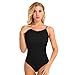 MSemis Women's Camisole Spaghetti Straps Ballet Dance Leotard Criss Cross Back Unitard Bodysuit Dancewear