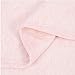 TILLYOU Breathable Quilted Cotton Baby Blanket for All Seasons, Lightweight Warm Toddler Bed Crib Blanket, Super Soft Daycare Nap/Nursery Sleeping Blanket, Heather Pink 39”x39”