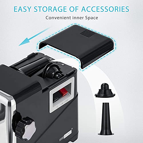 VIVOHOME 1500W Electric Meat Grinder with 4 Grinding Plates, 3 in 1