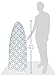 Laundry Solutions by Westex Circles Deluxe Triple Layer Extra-Thick Ironing Board Cover & Pad, 15