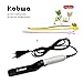Electric Hair Comb For Men, KOBWA Curly Hair Straightening Comb,Man's Style Magic Massage Comb, Hair Straightening/Curler Permed Clip Comb For DIY Flexible Modeling,Natural Side Hair Detangling(Black)