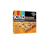 Kind Healthy Grains Granola Bars, Oats & Honey with Toasted Coconut, 1.2oz Bars, 5 Count (Pack of 3)