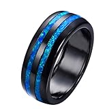JBL Women Vintage Blue Fire Opal Retro Black Gold