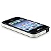 Leegoal(TM) White and Black Premium Bumper Case for Apple iPhone 4