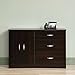 Sauder Beginnings Dresser, Cinnamon Cherry