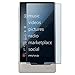Premium Crystal Clear Screen Protectors for Microsoft Zune HD 16 GB-3 Pack