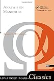 Analysis On Manifolds (Advanced Books Classics)