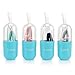Supkiir Silicone Straw 4 Pack Drinking Reusable Straws Eco-friendly Portable Collapsible Straws with 4 Cases&4 Cleaning Brushes,30oz&20oz Tumblers Compatible for Travel,Office,Home ...