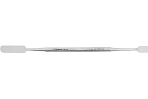 Excelta Double-Ended Spatula, Stainless Steel, Versatile Tool for Potting, Scraping, and Mixing Epoxy, 7 Inches, Intermediate