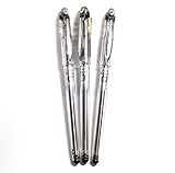 Pentel Slicci Gel Ink Pen 0.3 mm Black Ink, 3 pens per Pack (Japan import) [Komainu-Dou Original Package]